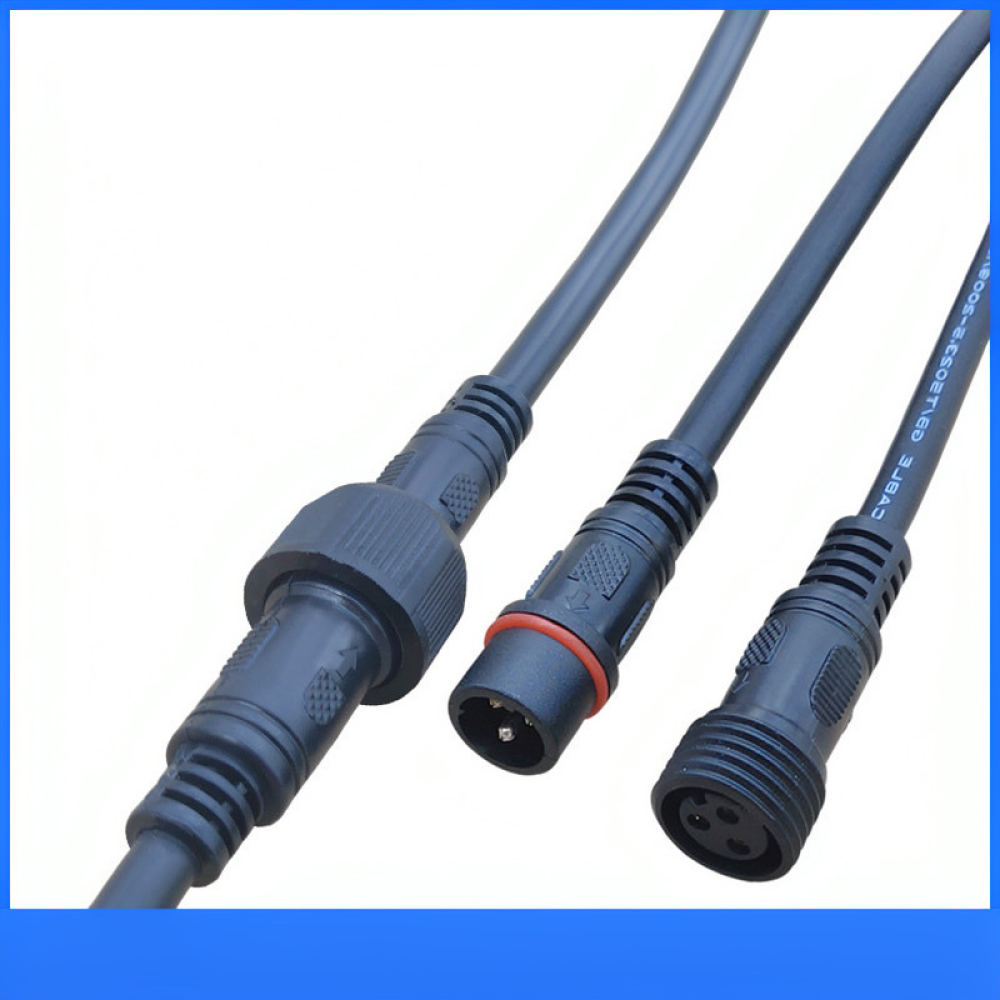Socket Set - Waterdichte luchtvaartconnector voor buitenverlichting, stroomkabel, stekker,