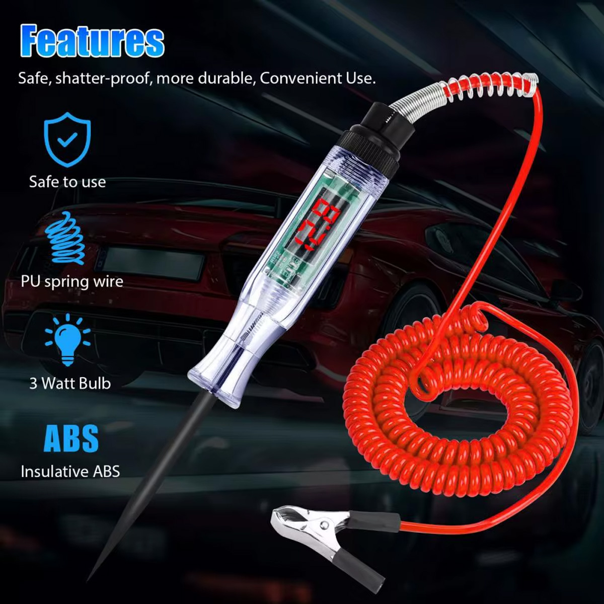YONGRUN 1PC Auto Spanningscirc - Car Diagnostic Tool recensie en prijs