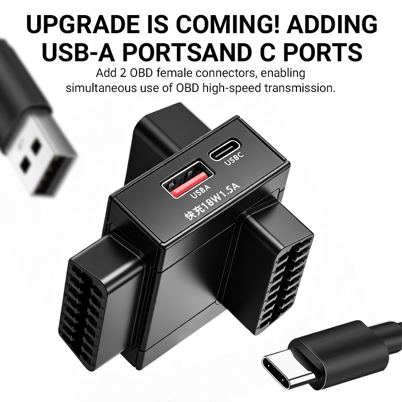 OBD2-splitteradapter, 1 naar 2 - Car Diagnostic Tool recensie en prijs