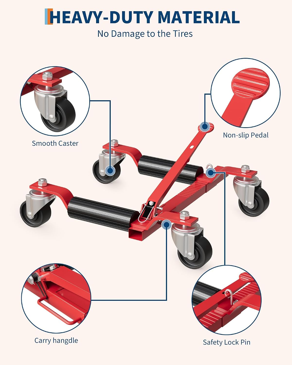 Tacleekii 2 4-pack autowielver - Car Jack recensie en prijs