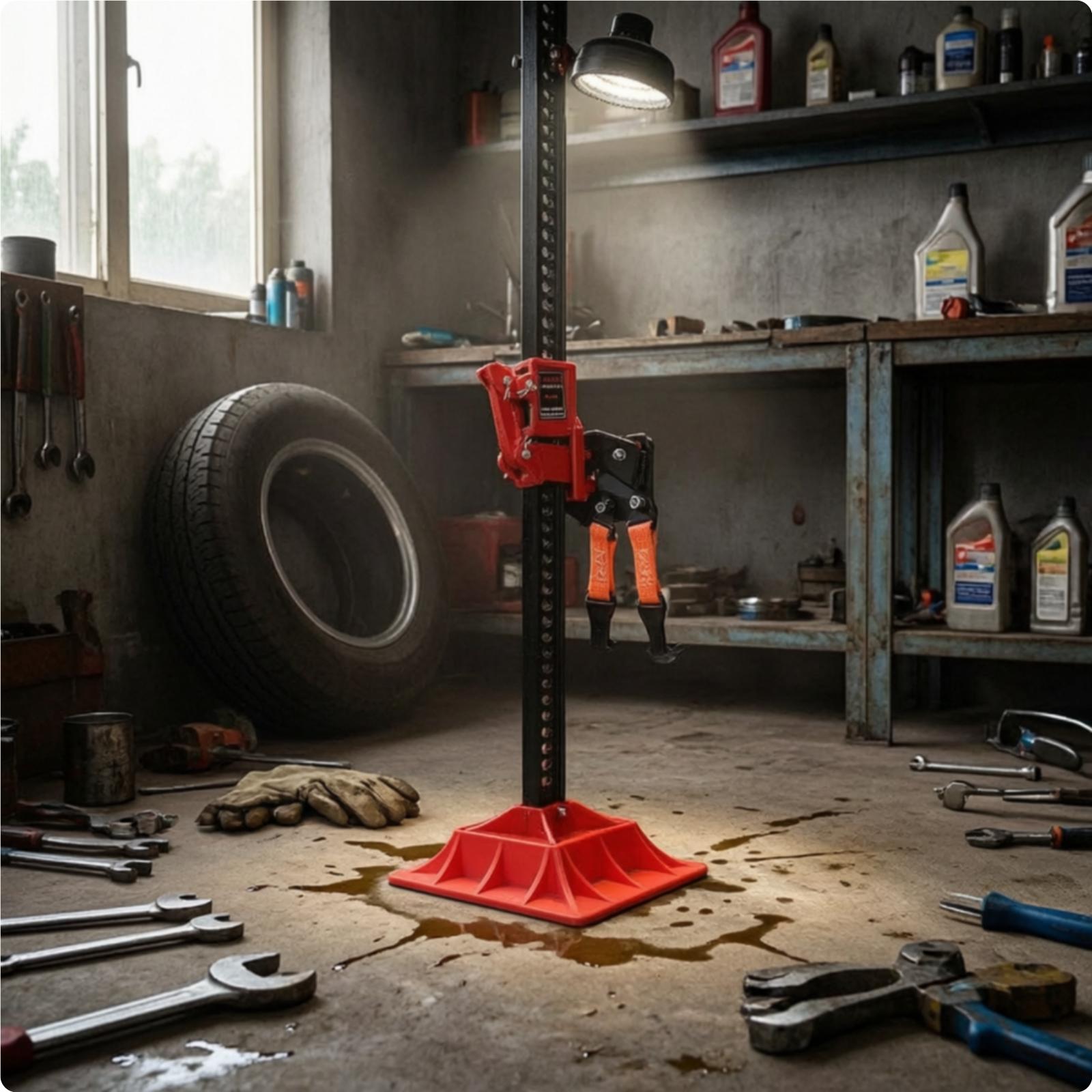 Vloersteun voor krik, zware ui - Car Lift recensie en prijs