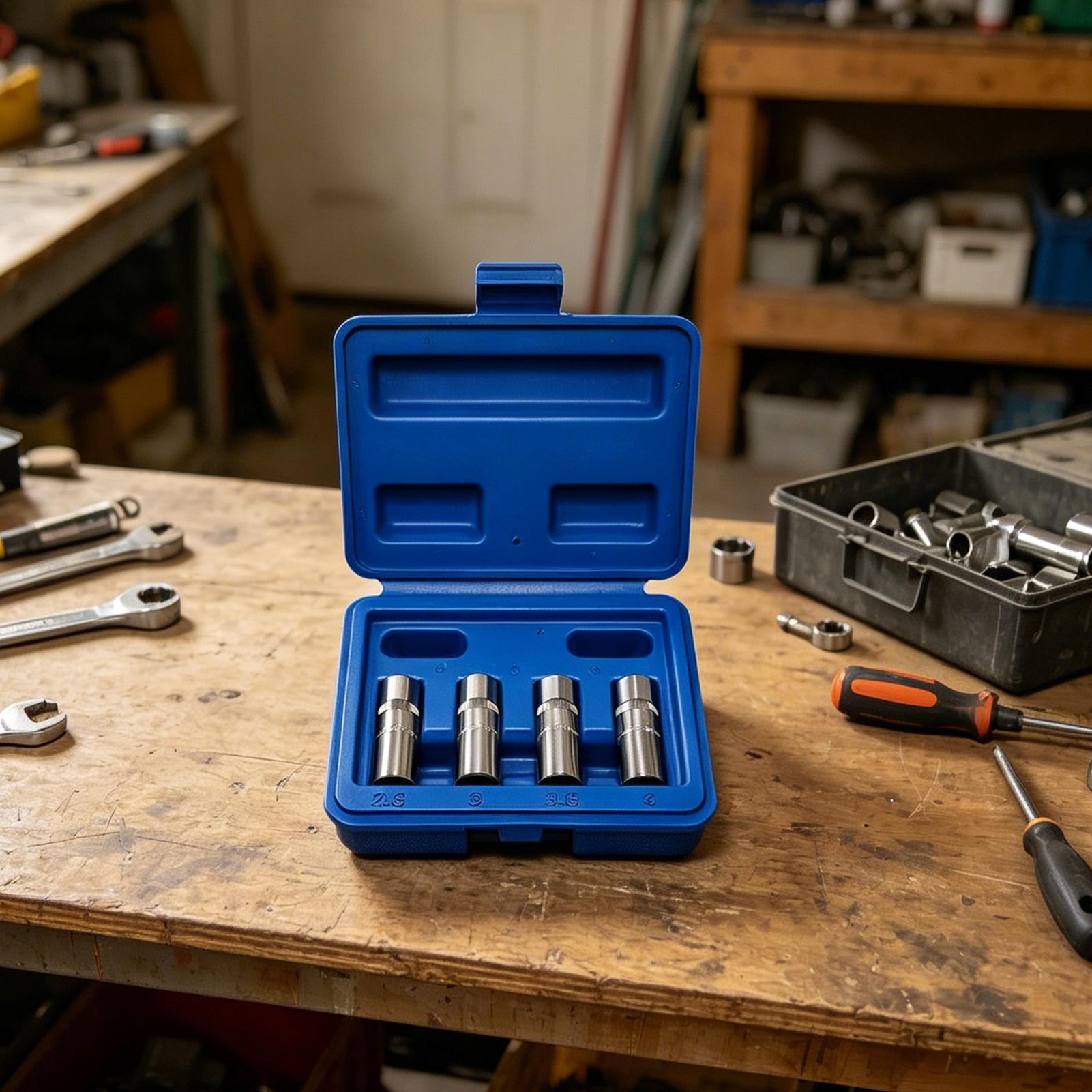 Bouttrekker Set 4 Stuks 1/4 In - Socket Set recensie en prijs