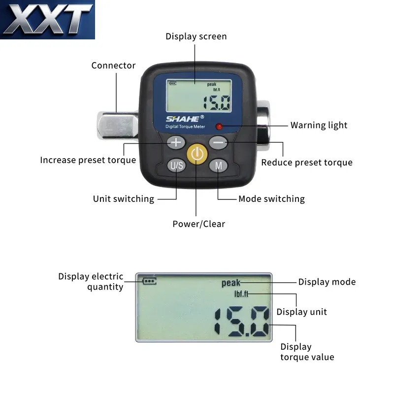 XXT Shahe Digitale Momentsleut - Torque Wrench recensie en prijs
